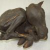 Mummified goat kid